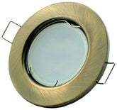 Avide GU10 Πλαίσιο Στρογγυλό Μπρονζέ